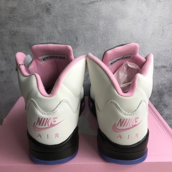Jordan 5 Medium Soft Pink 8 women - Picture 3 of 7